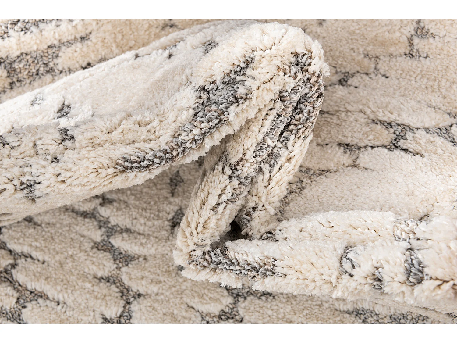 Tapis 160x220 gris clair Vevey