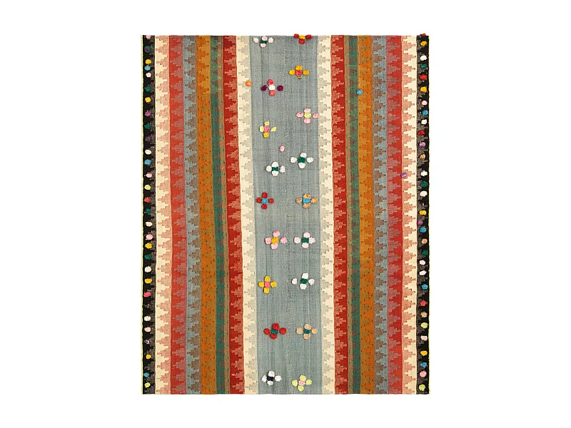 Tappeto in lana 137x175 multicolore Jajim