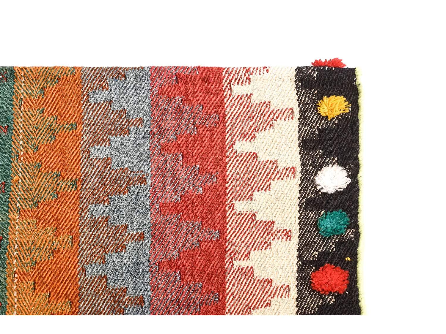 Tappeto in lana 137x175 multicolore Jajim