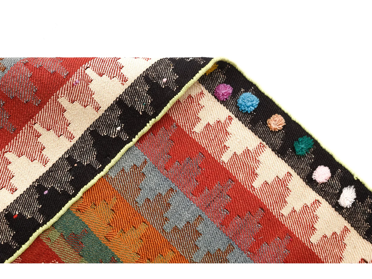 Tappeto in lana 137x175 multicolore Jajim