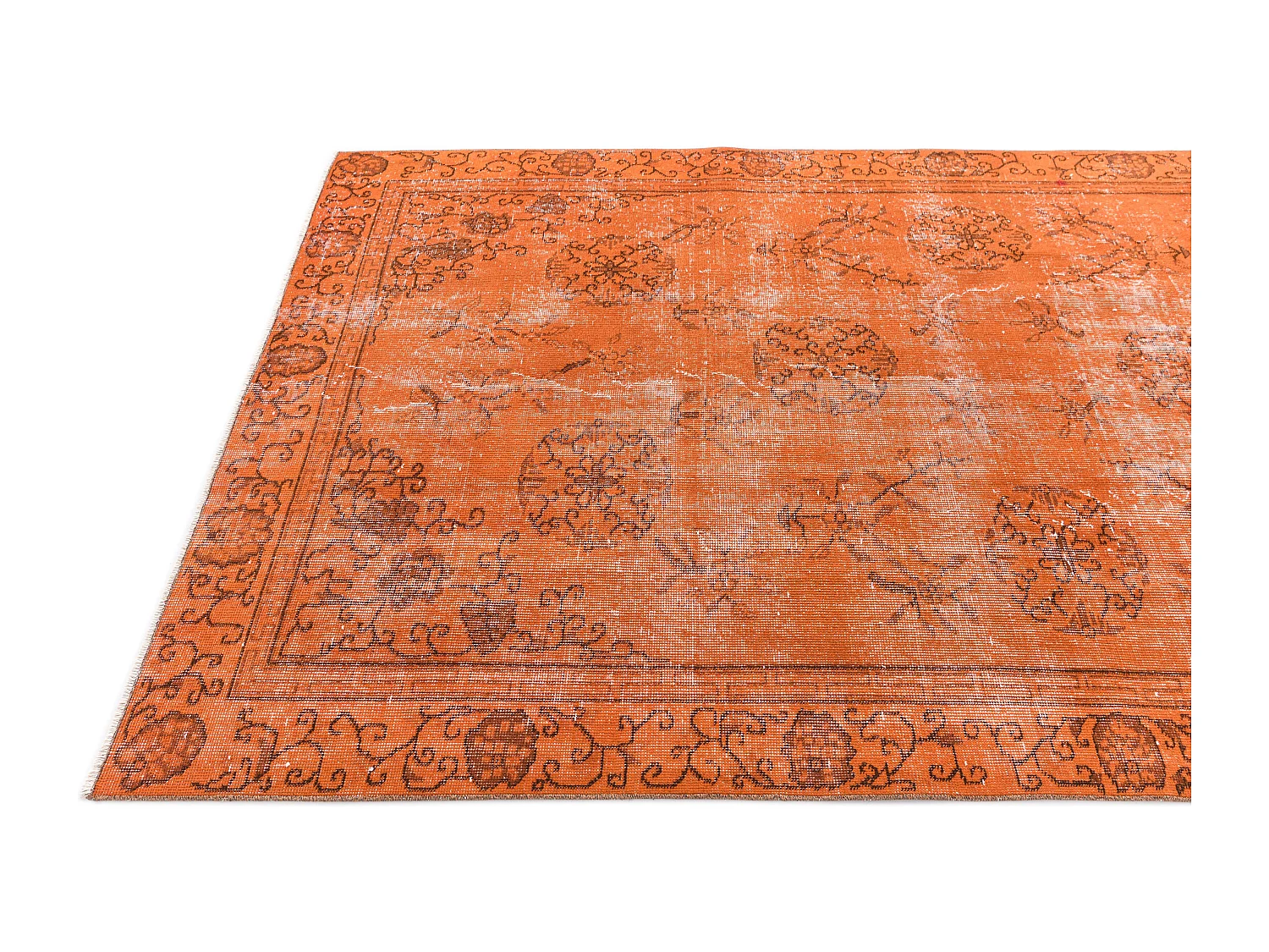 Tapis de laine 152x279 orange Ultra Vintage