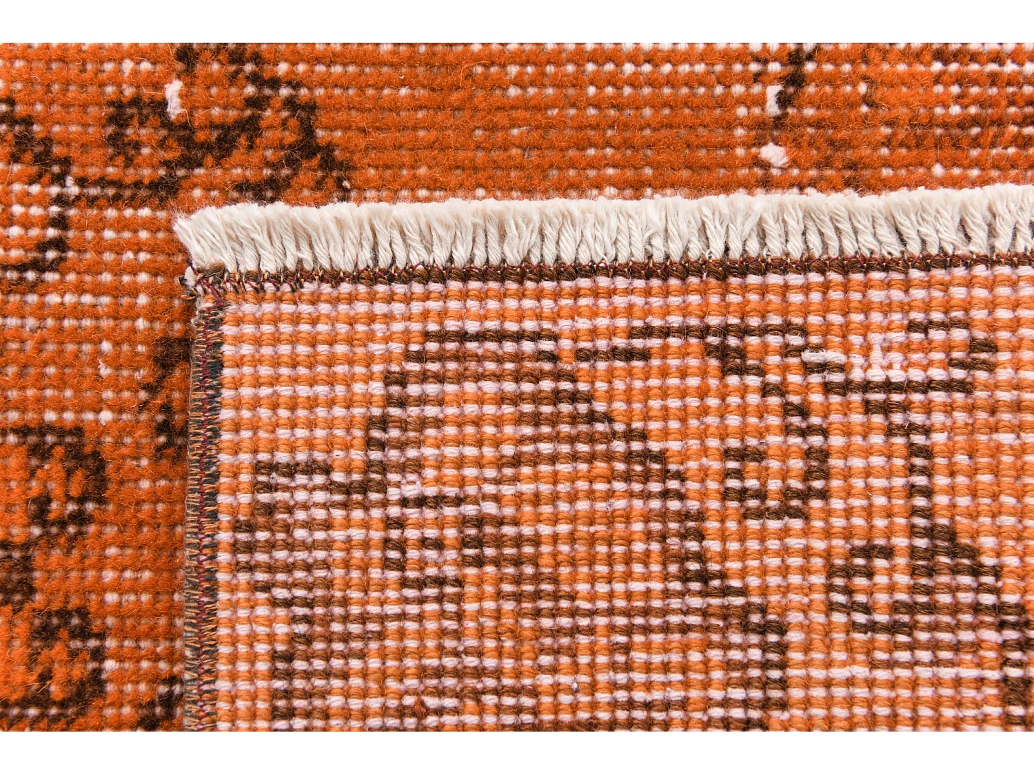 Tapis de laine 152x279 orange Ultra Vintage