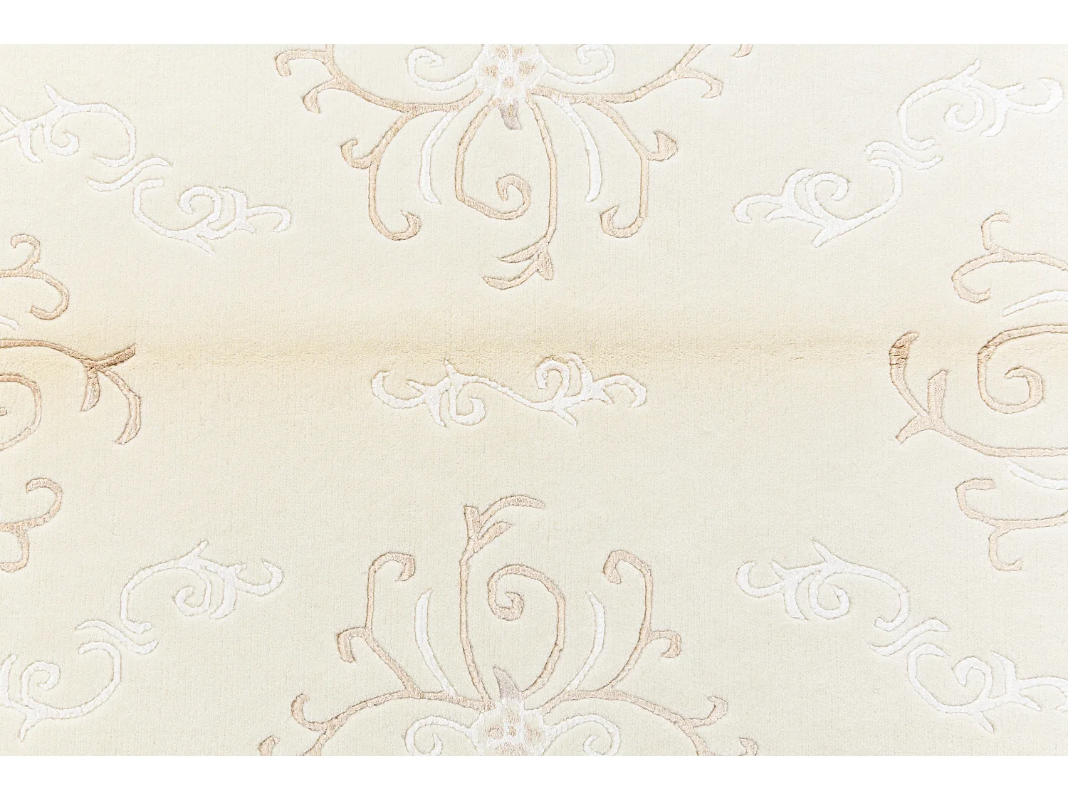 Tapis de laine 119x183 beige Darya