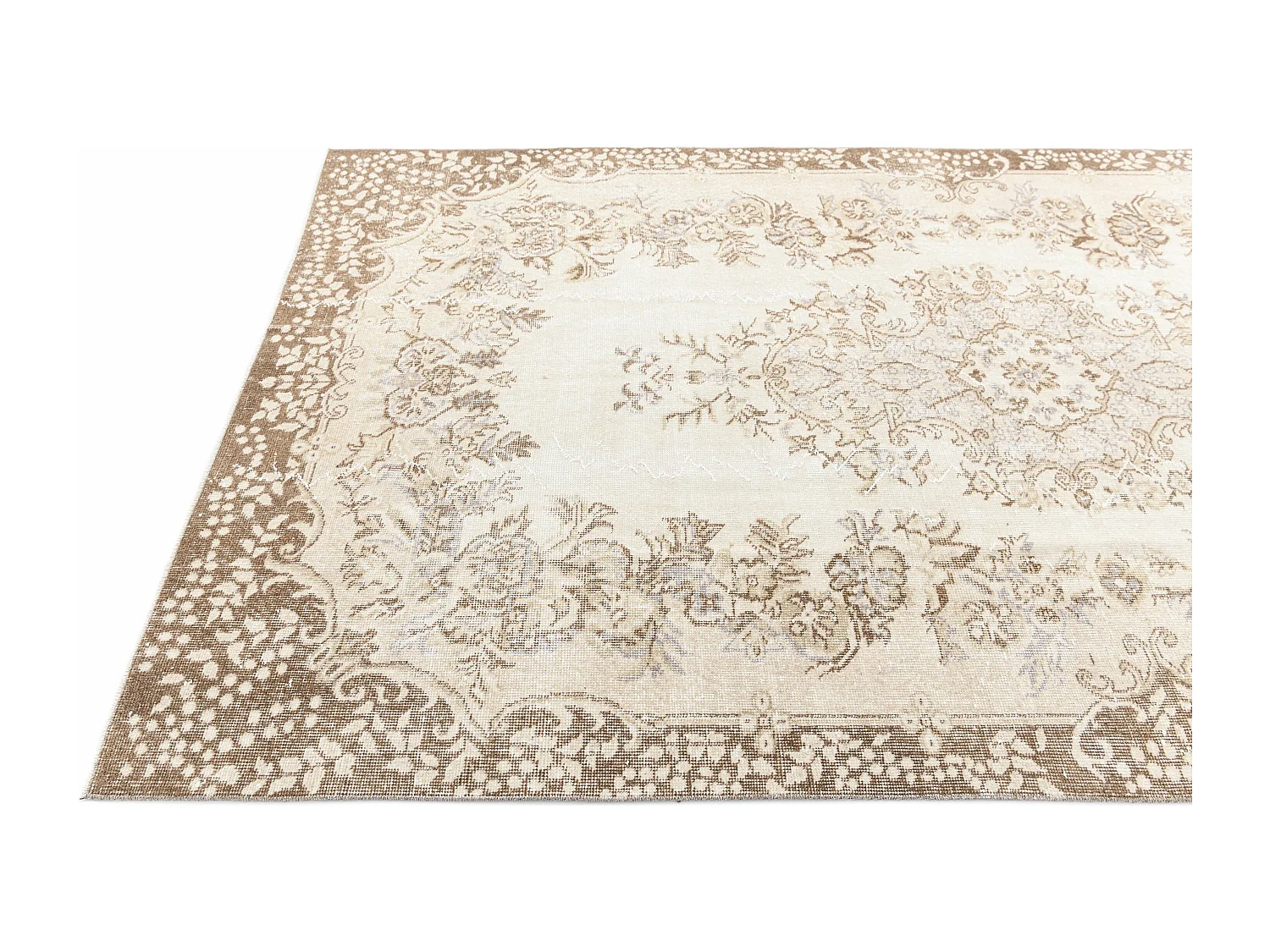 Wollteppich 165x290 Beige Ultra Vintage