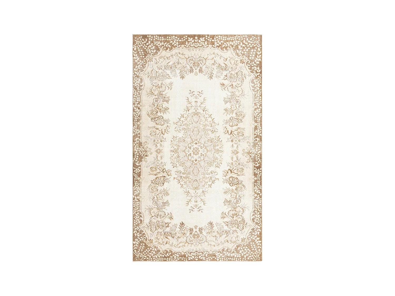 Tapis de laine 165x290 beige Ultra Vintage