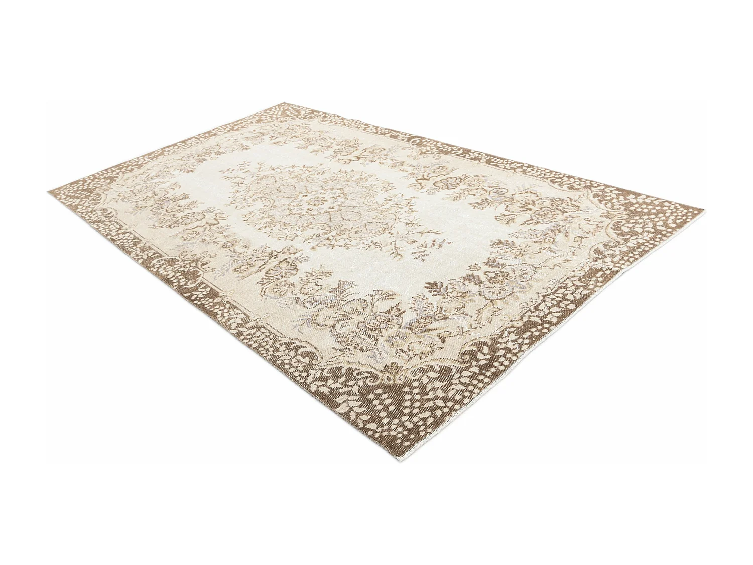 Tapis de laine 165x290 beige Ultra Vintage