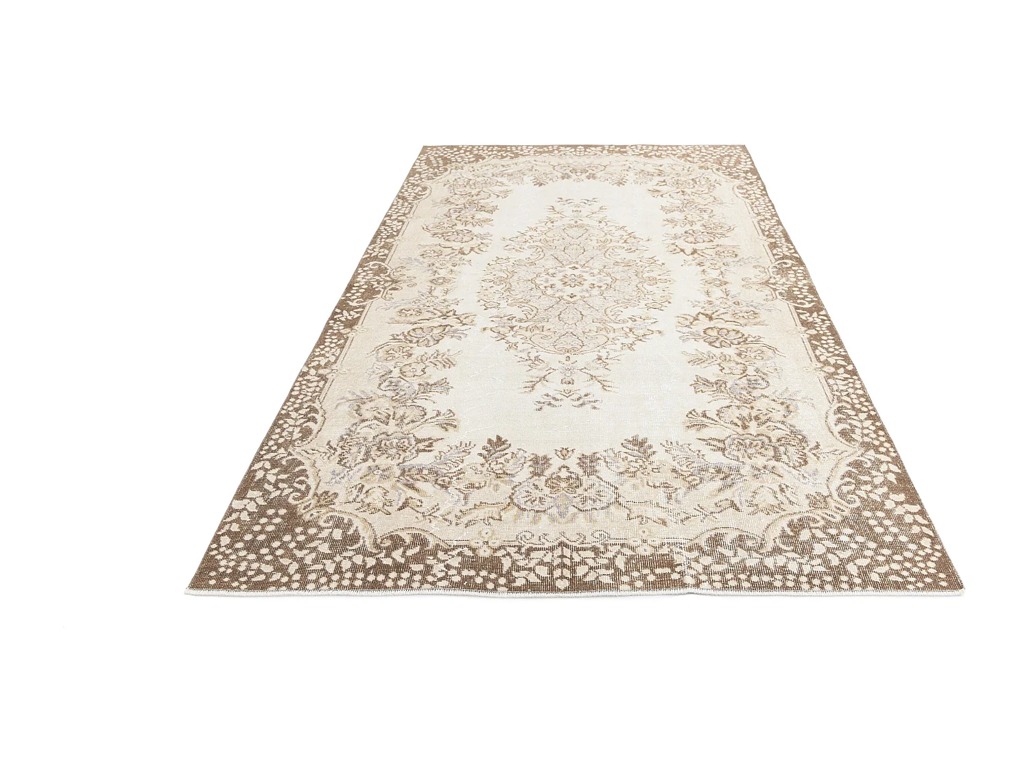 Tapis de laine 165x290 beige Ultra Vintage