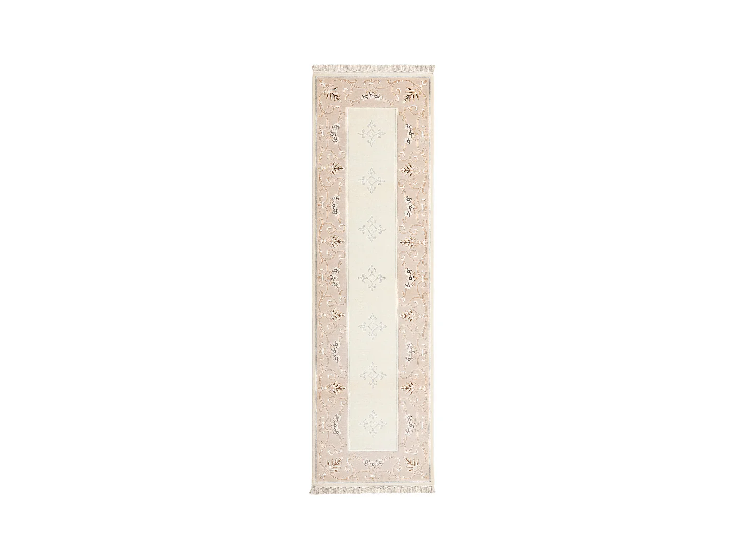 Tappeto per corridoio in lana 86x264 beige Darya