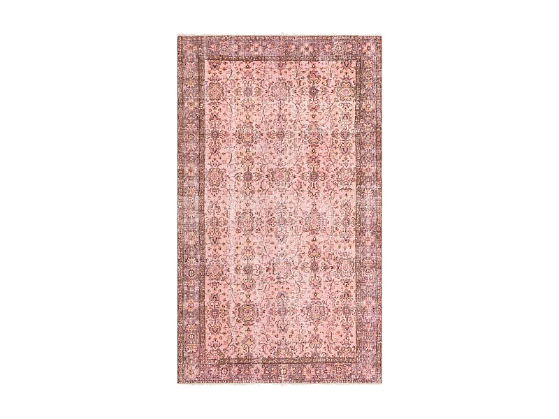 Tapis de laine 160x277 rose Ultra Vintage