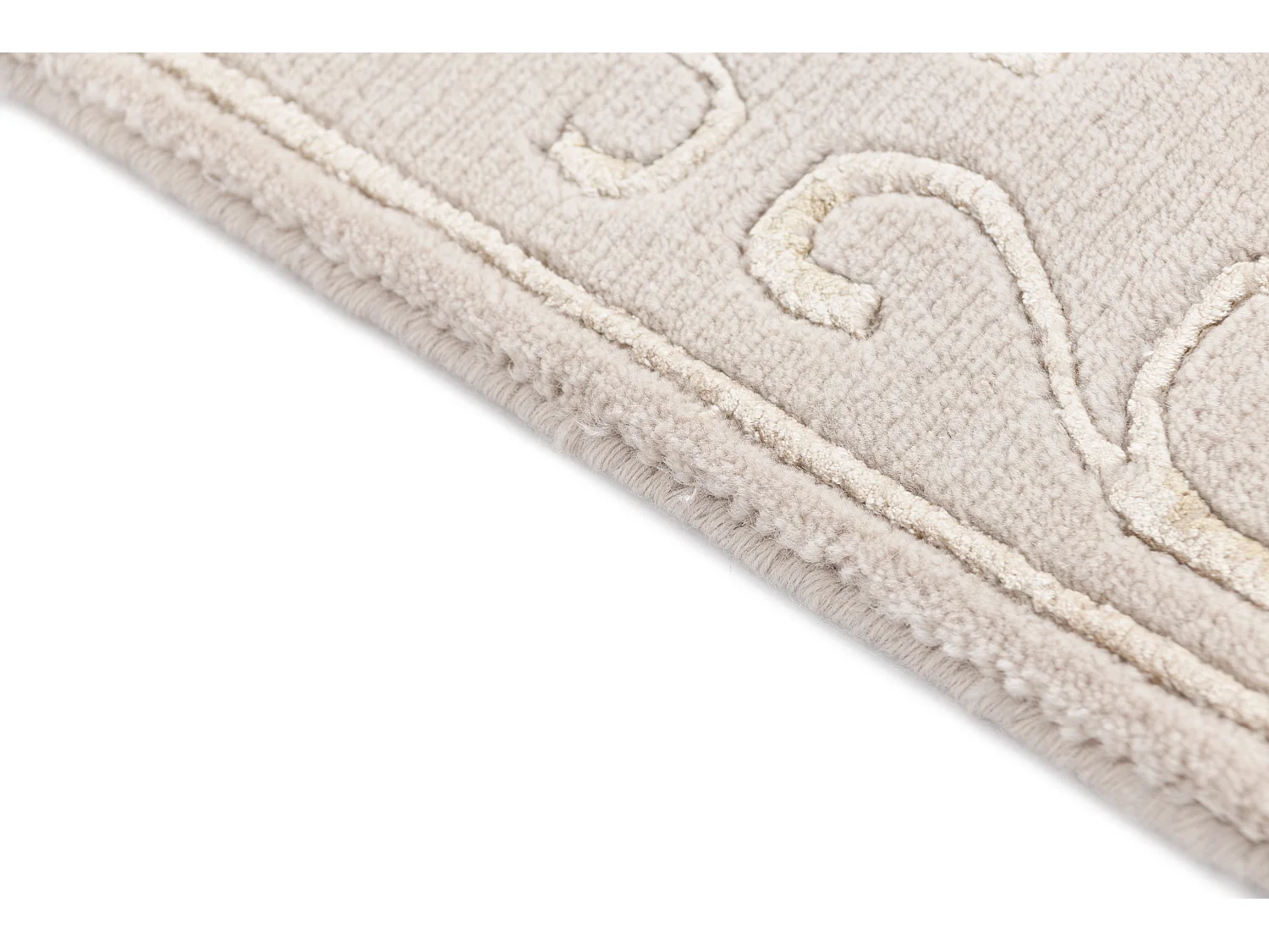 Tapis de couloir en laine 79x297 gris Darya