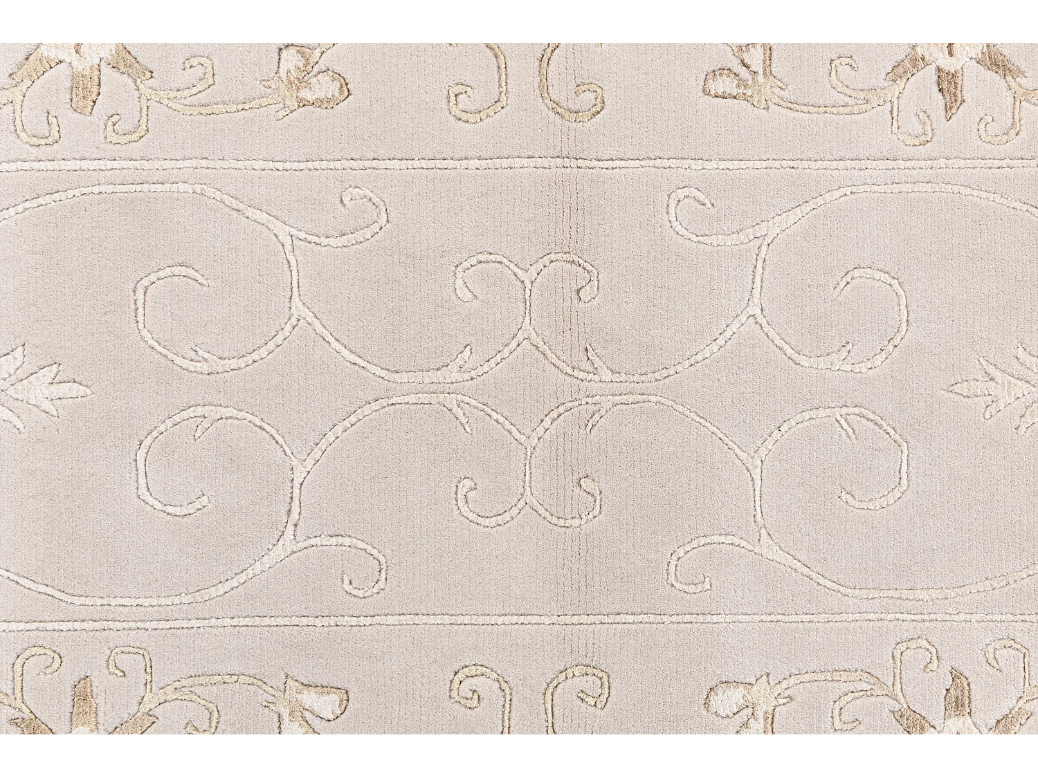 Tapis de couloir en laine 79x297 gris Darya