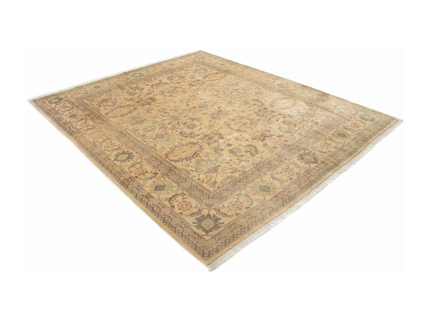 Tapis de laine 255x304 beige Tabriz