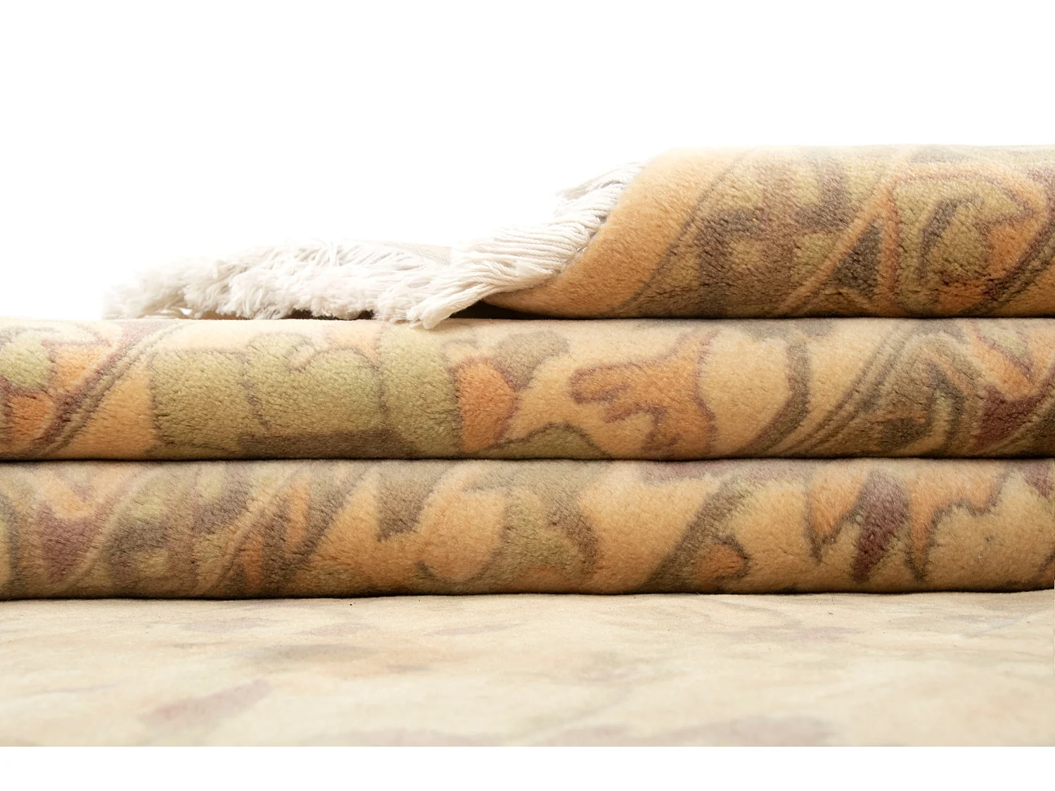 Tapis de laine 255x304 beige Tabriz