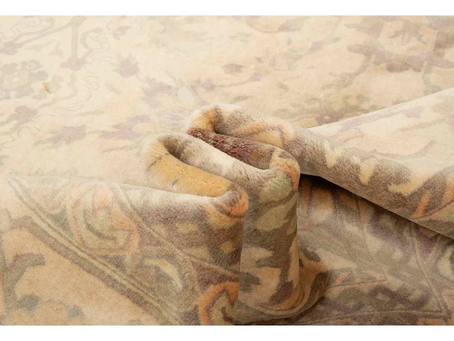 Tapis de laine 255x304 beige Tabriz