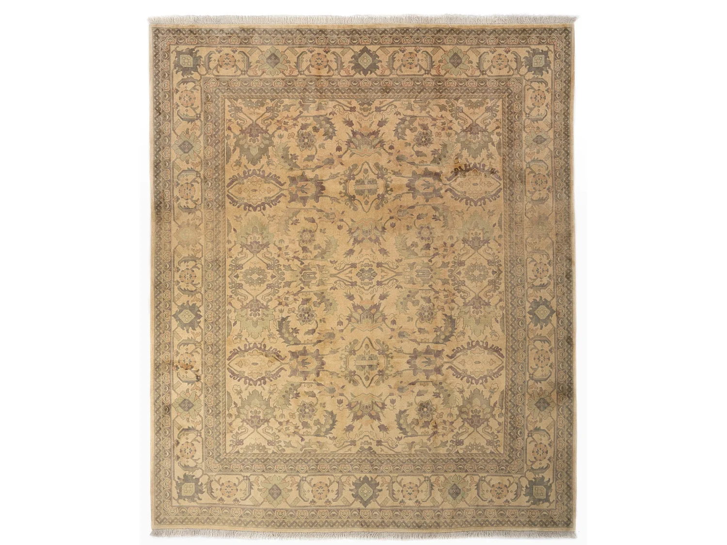 Tapis de laine 255x304 beige Tabriz
