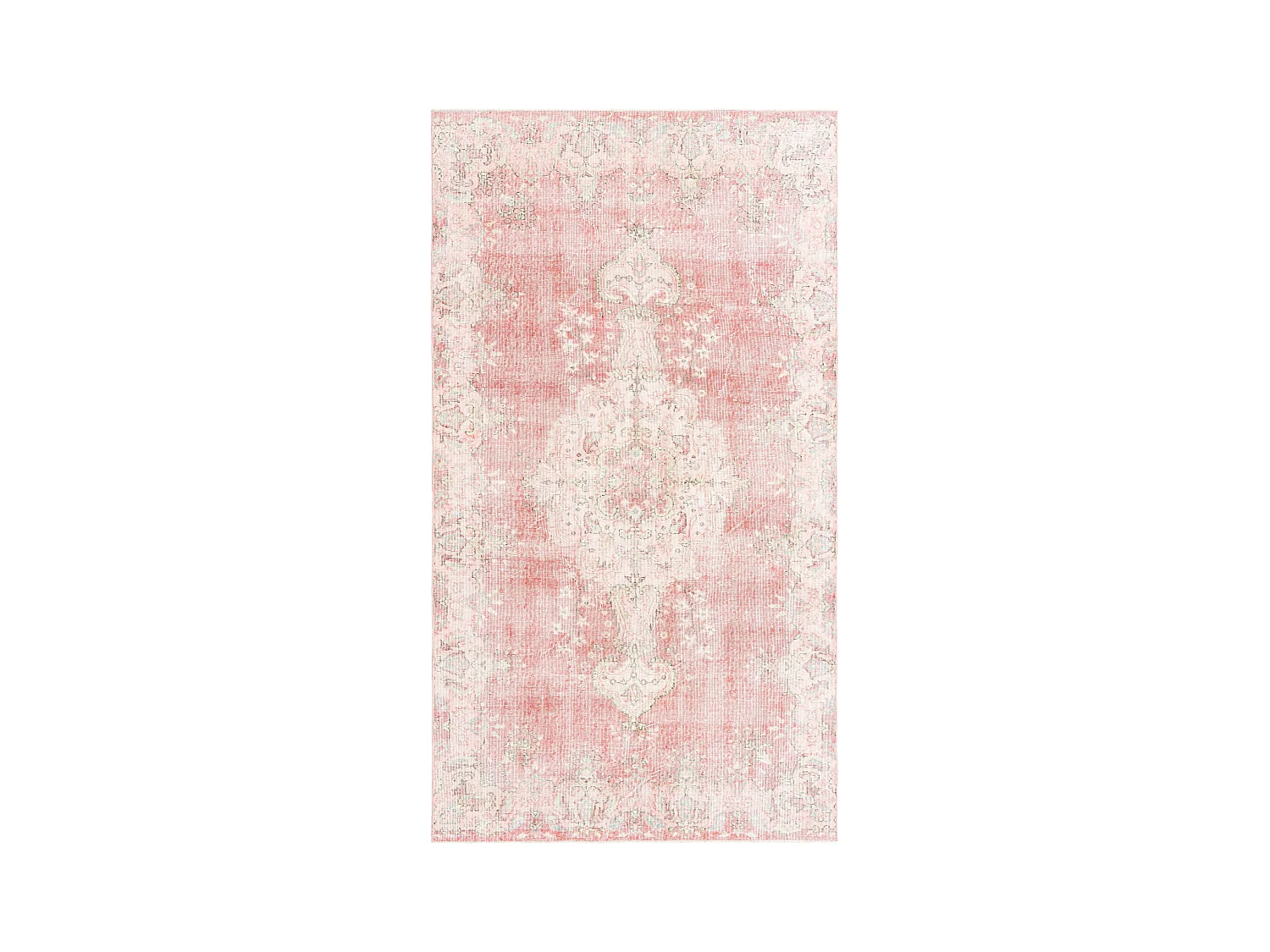 Tapis de laine 155x277 rose Ultra Vintage