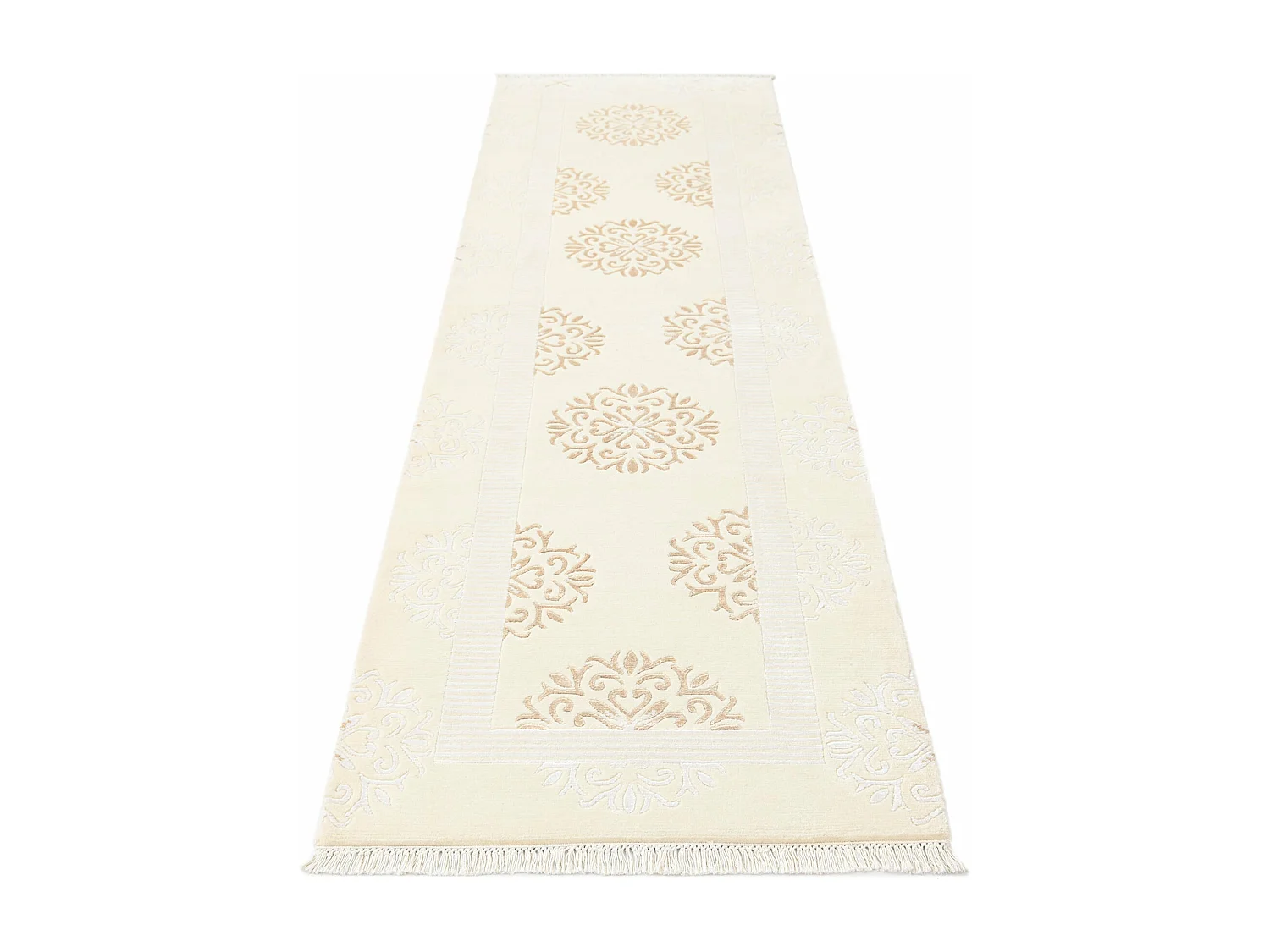 Loper-Woltapijt 302x81 Beige Darya