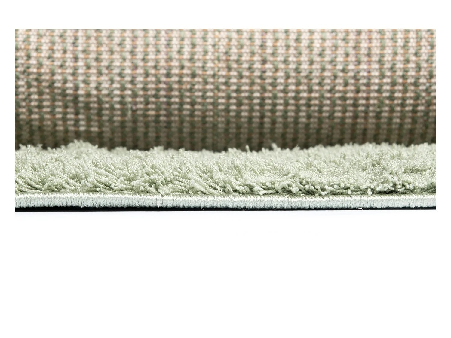 Hochflorteppich 240x240 Grün Luzern