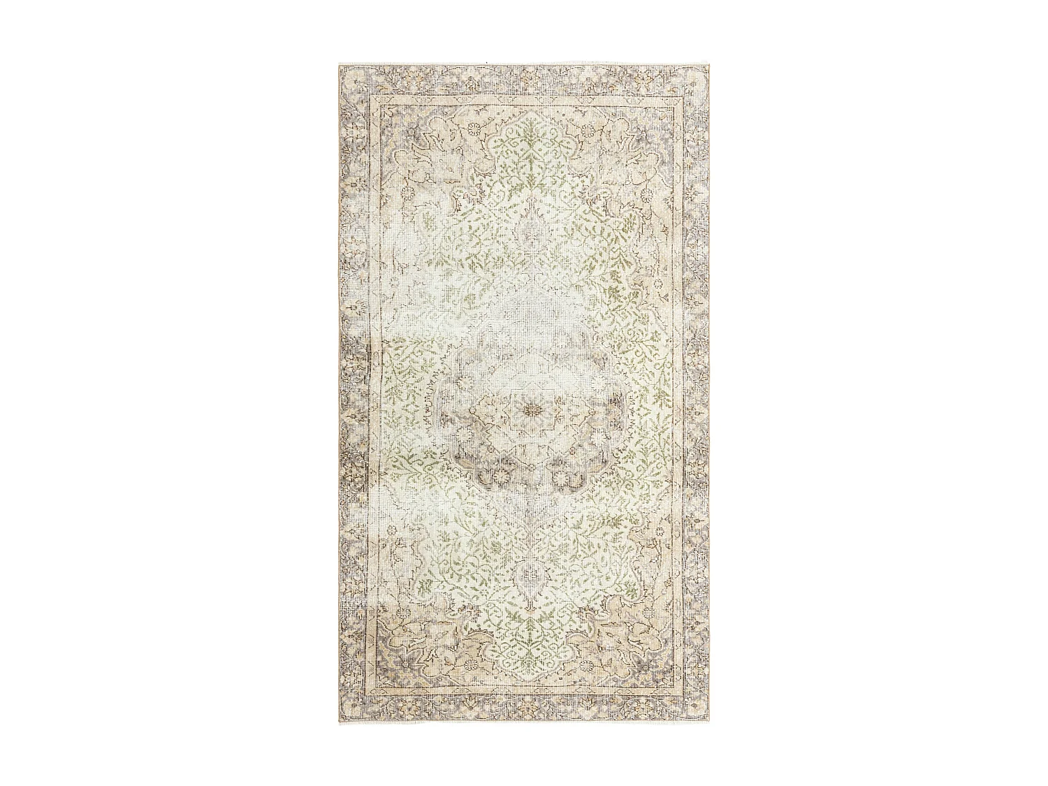 Tapis de laine 147x262 beige Ultra Vintage