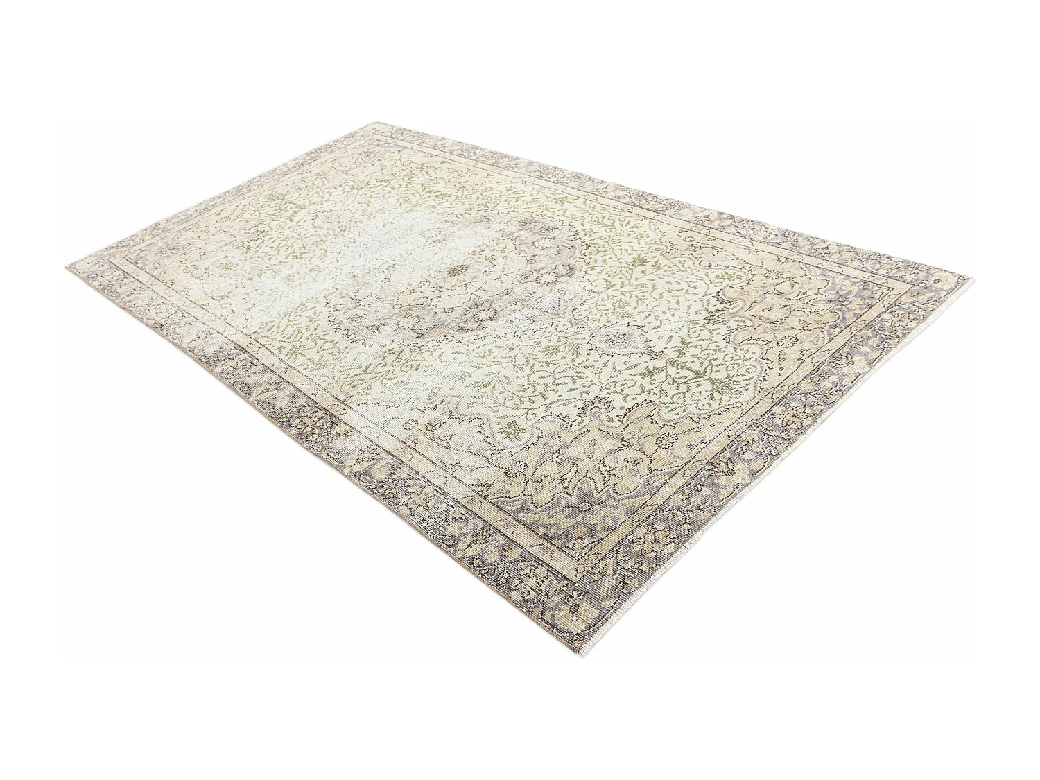 Tapis de laine 147x262 beige Ultra Vintage