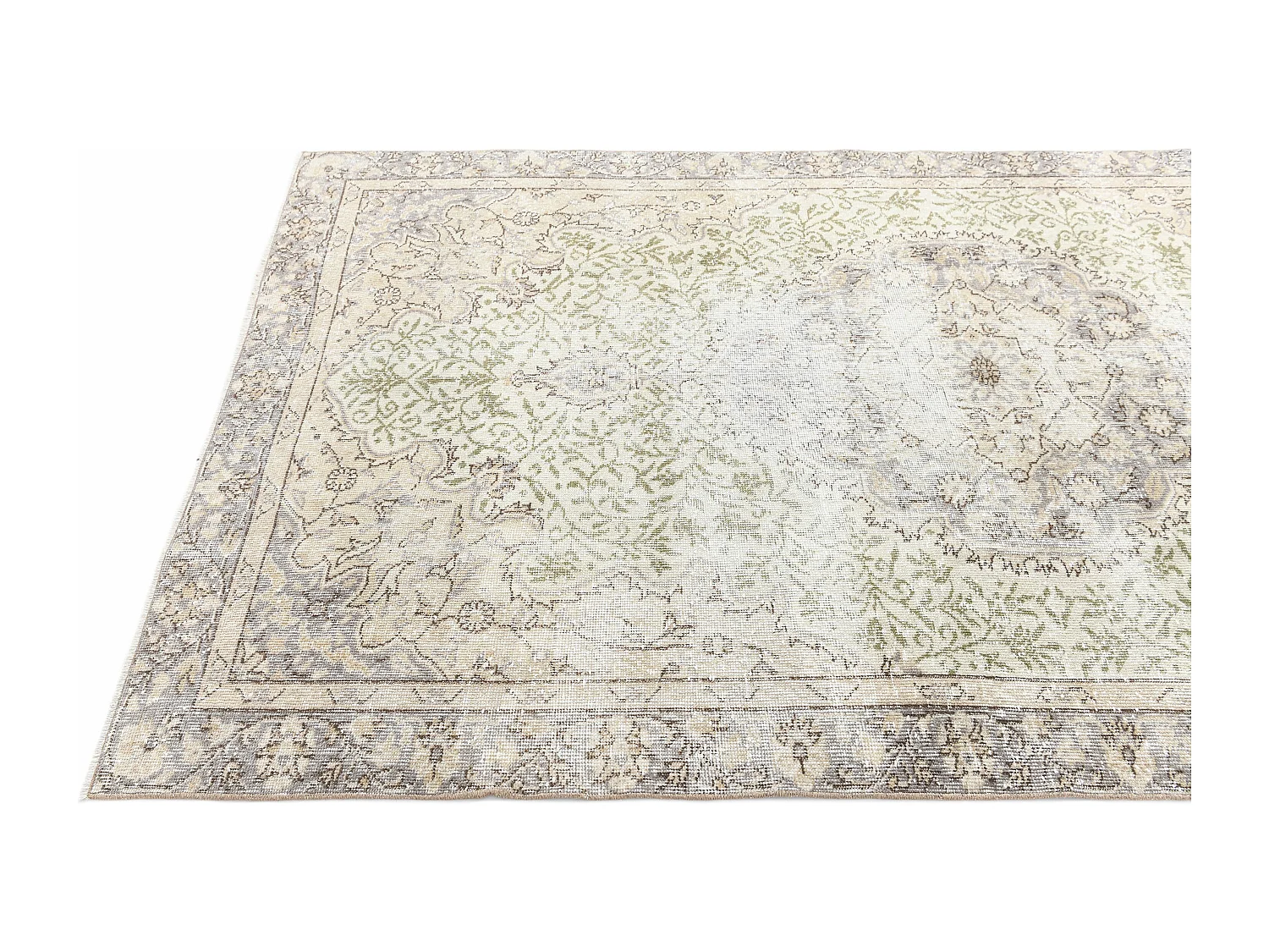Tapis de laine 147x262 beige Ultra Vintage