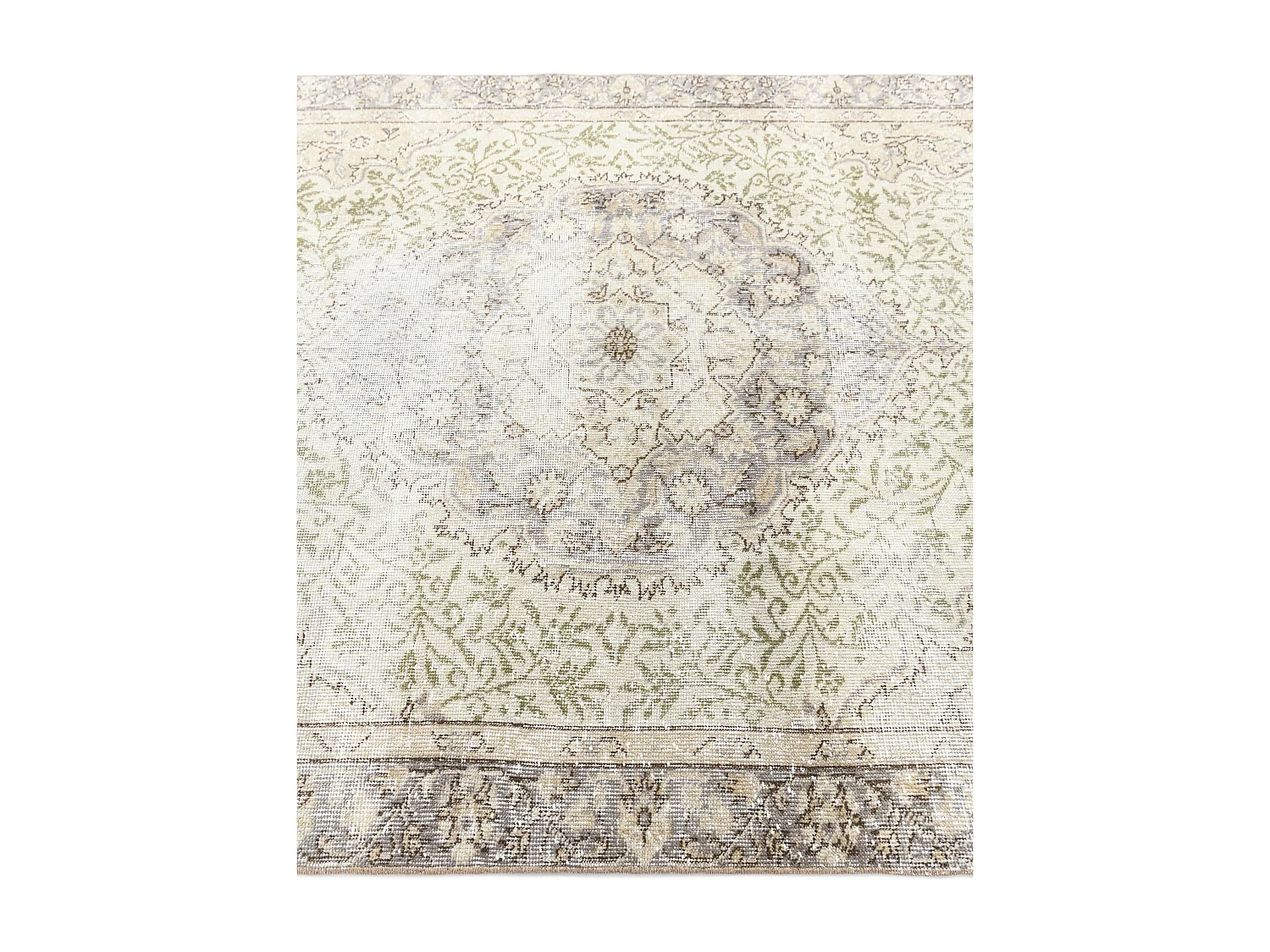 Tapis de laine 147x262 beige Ultra Vintage