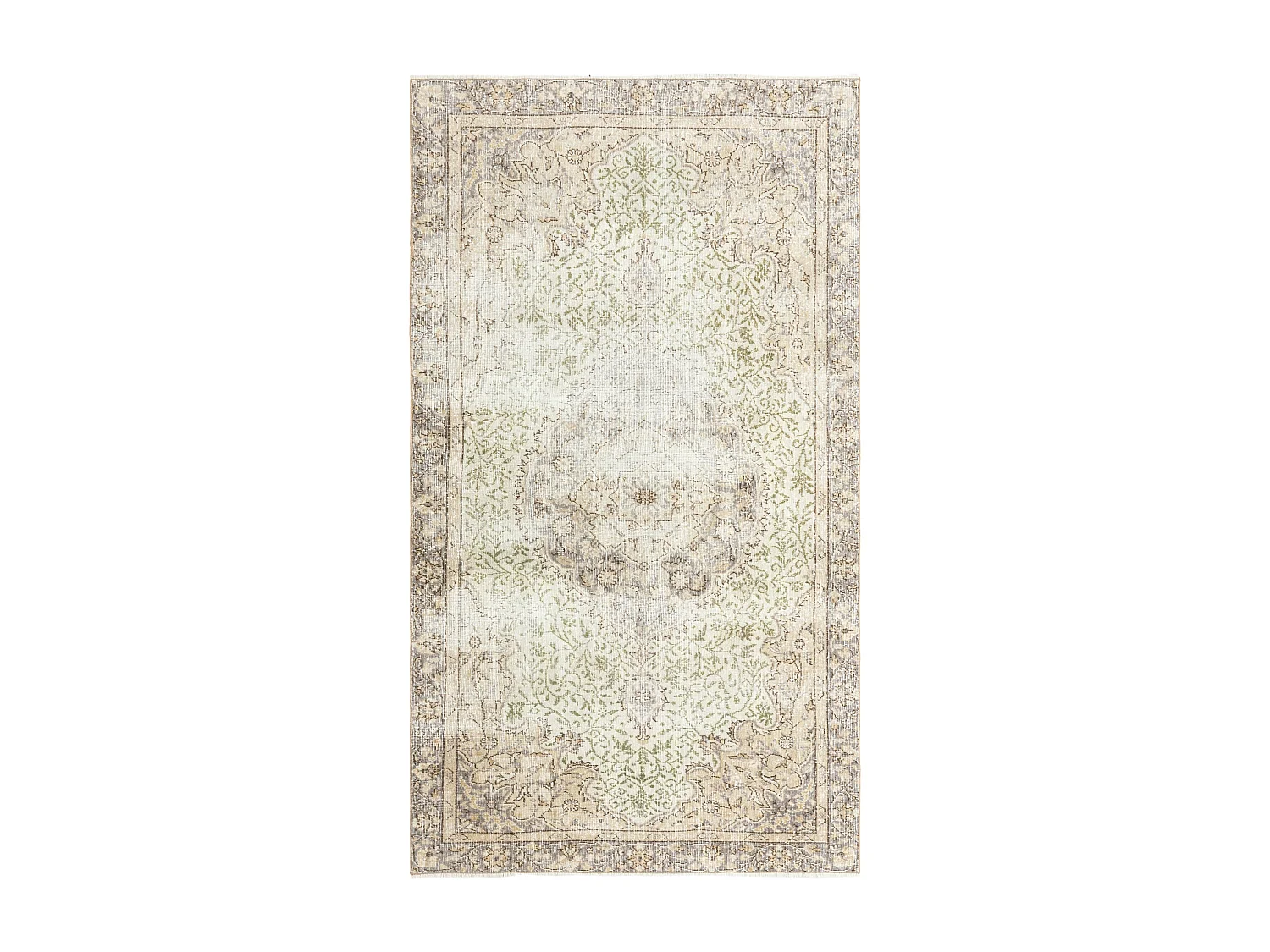 Tapis de laine 147x262 beige Ultra Vintage