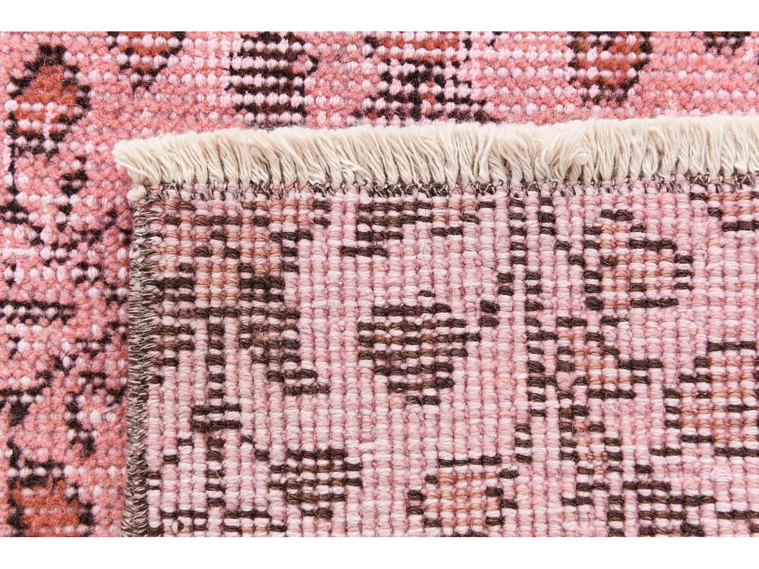 Tapis de laine 178x257 rose Ultra Vintage