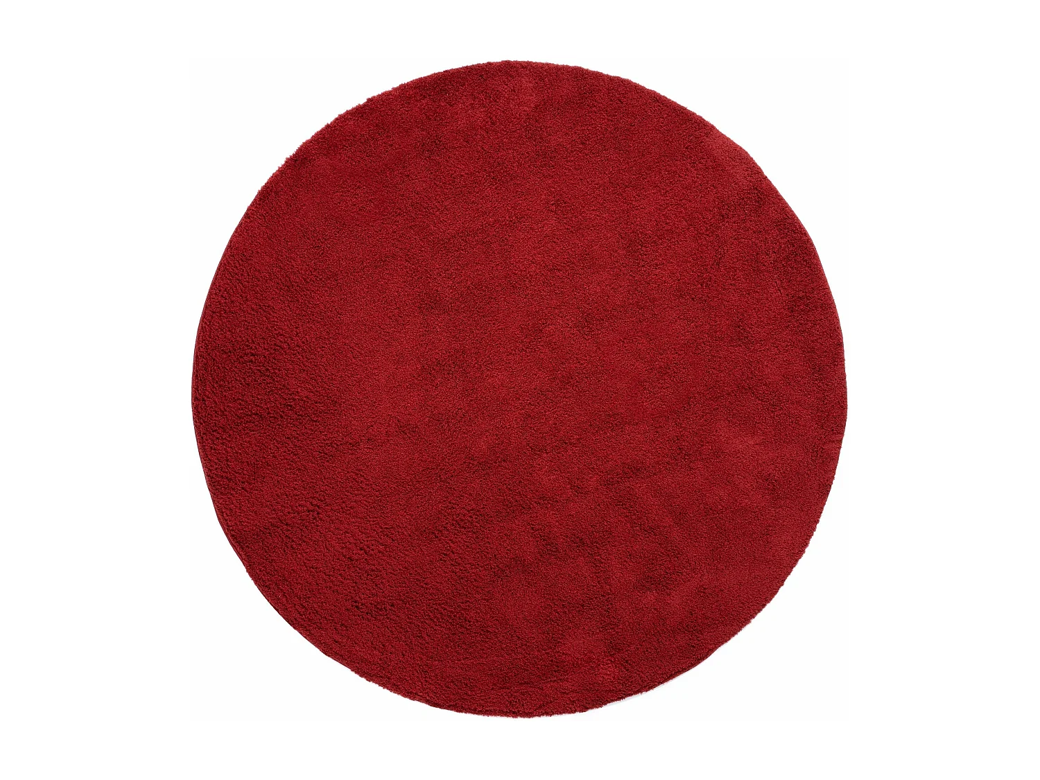 Hochflorteppich 185x185 Rot Luzern