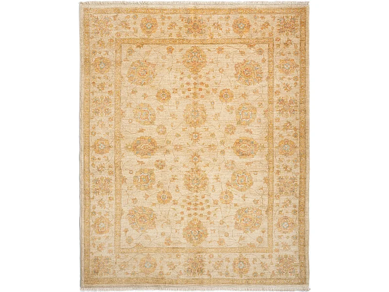 Wollteppich 158x195 Beige Kaizar