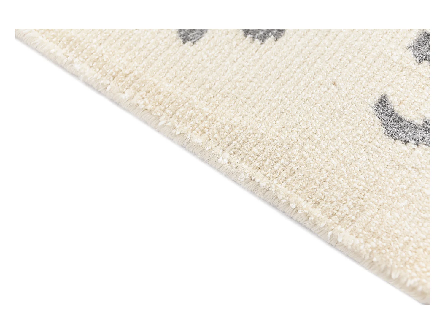 Läufer-Wollteppich 81x201 Beige Darya