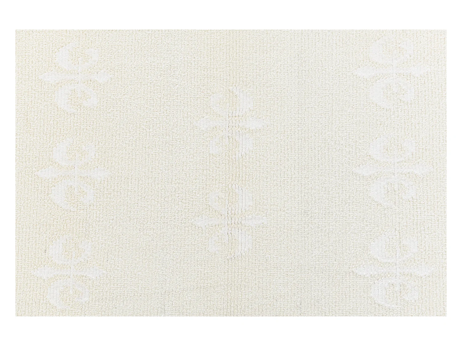 Läufer-Wollteppich 81x201 Beige Darya