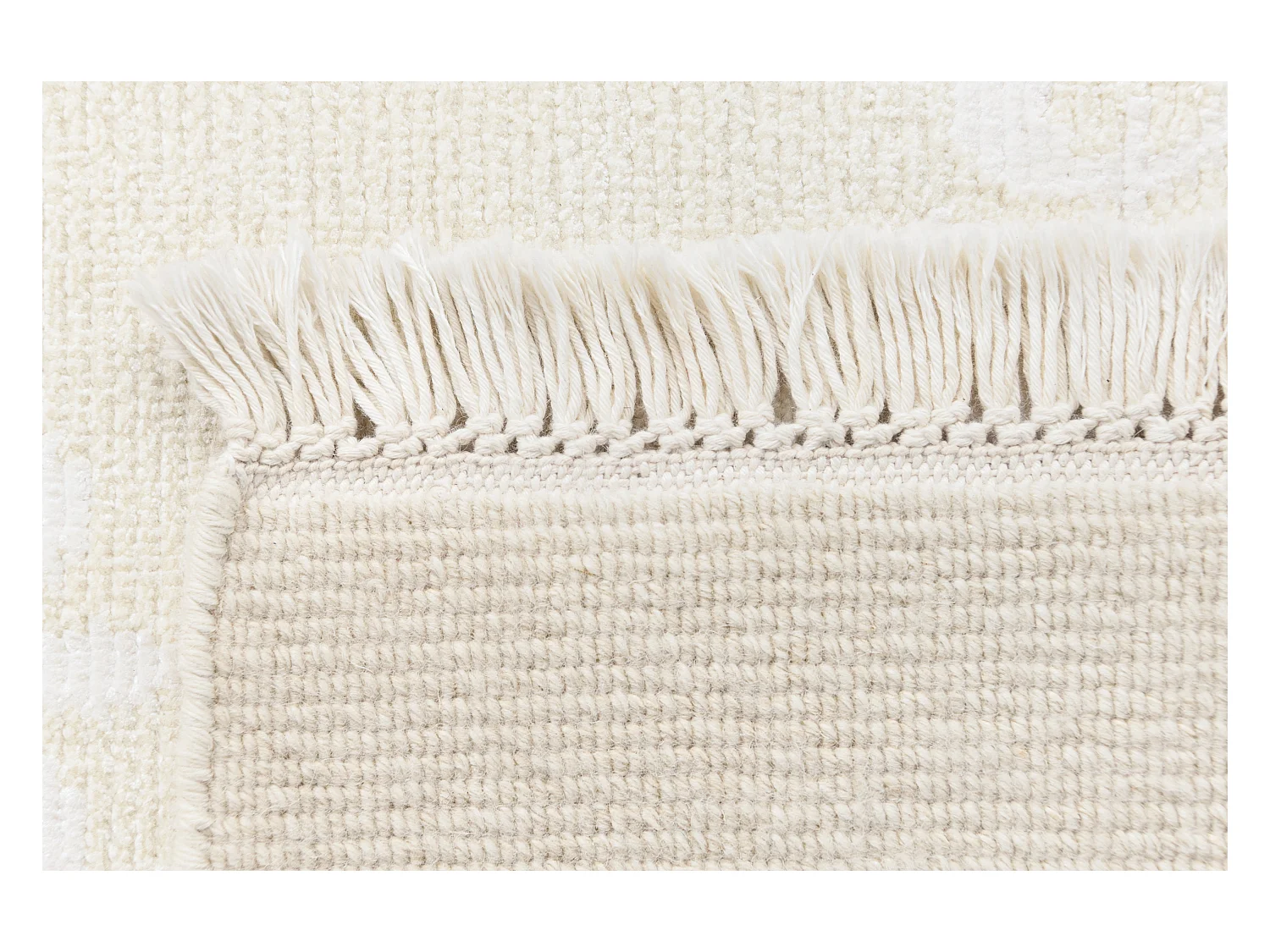 Läufer-Wollteppich 81x201 Beige Darya