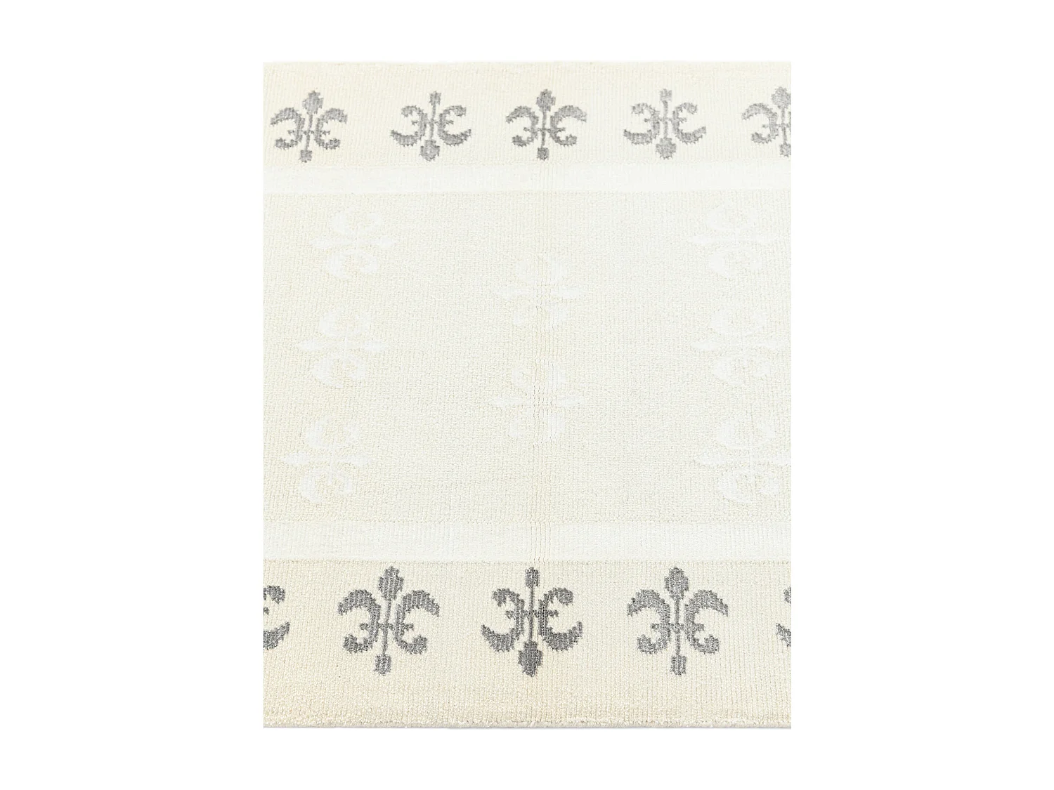 Tapis de couloir en laine 81x201 beige Darya