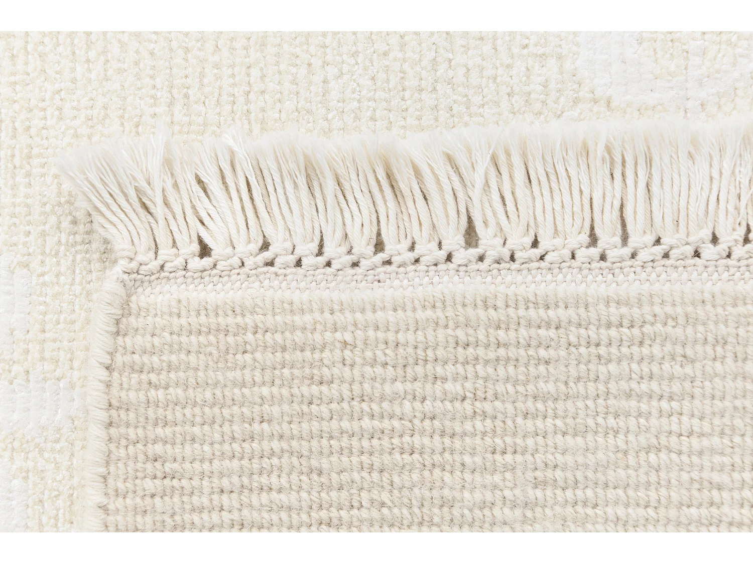 Tapis de couloir en laine 81x201 beige Darya