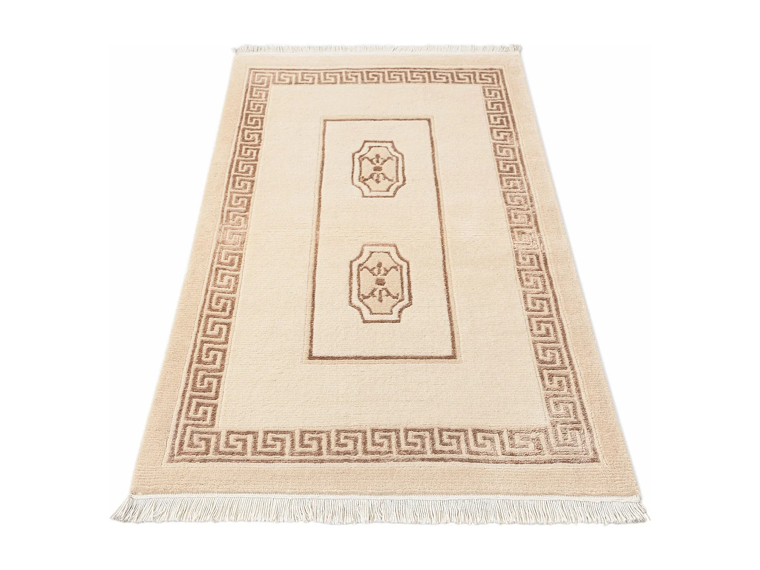 Tappeto in lana 76x135 marrone Darya