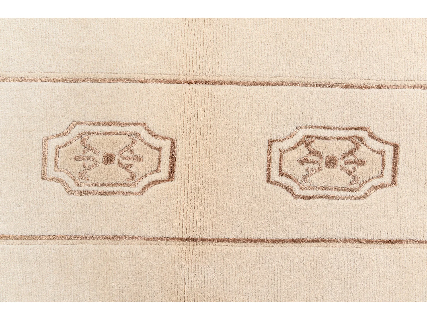 Tappeto in lana 76x135 marrone Darya