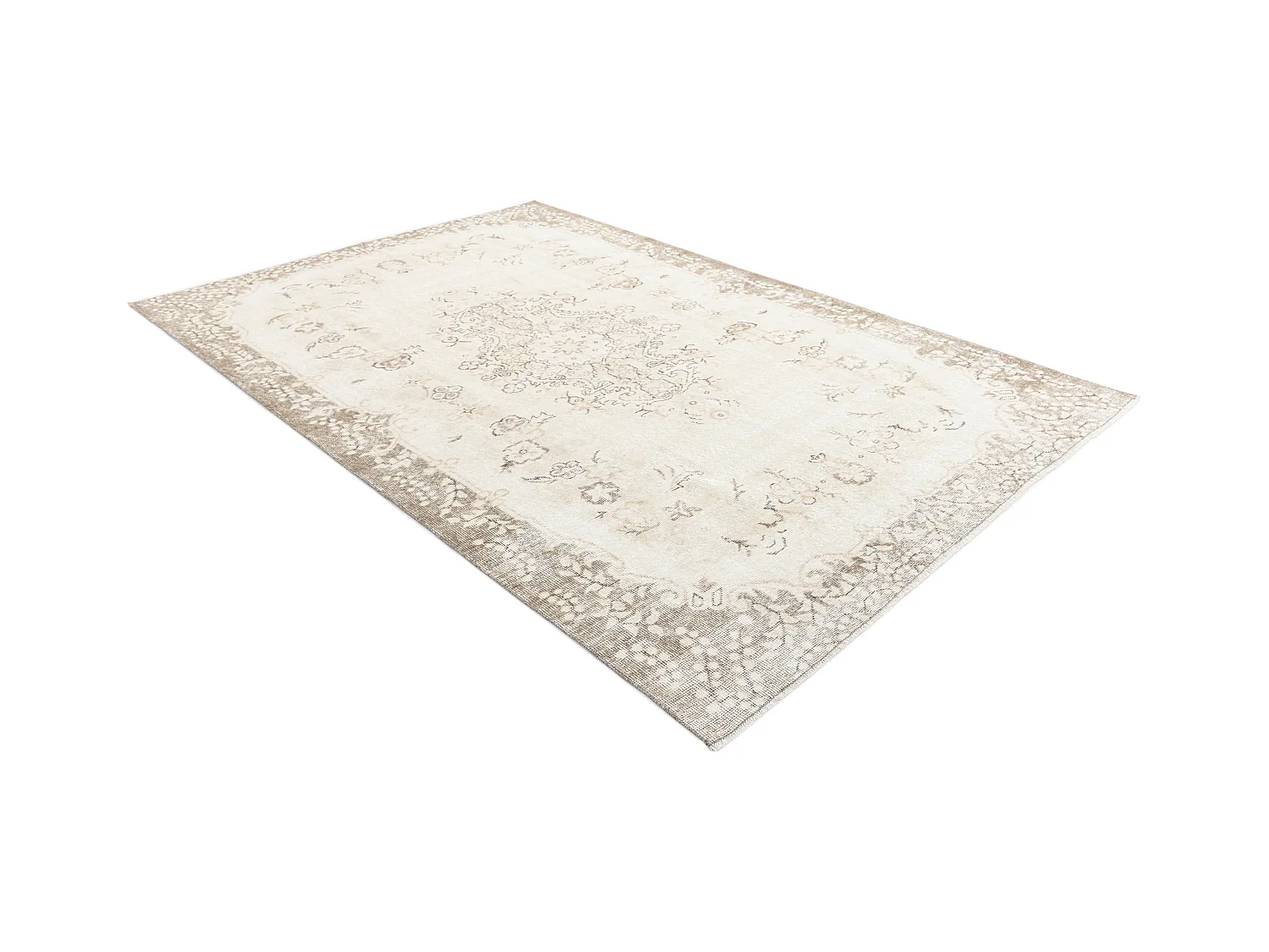 Wollteppich 170x277 Beige Ultra Vintage