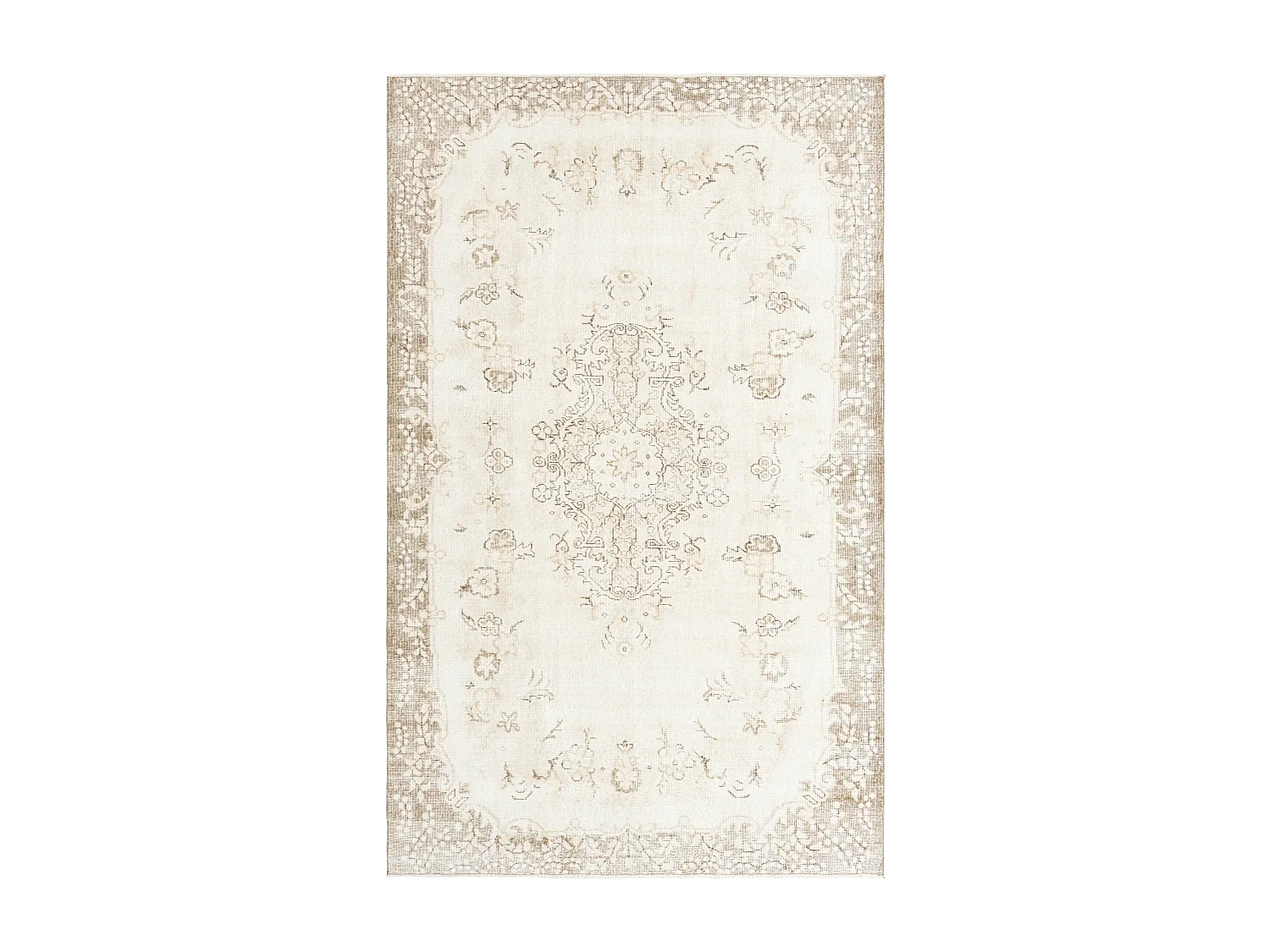 Wollteppich 170x277 Beige Ultra Vintage