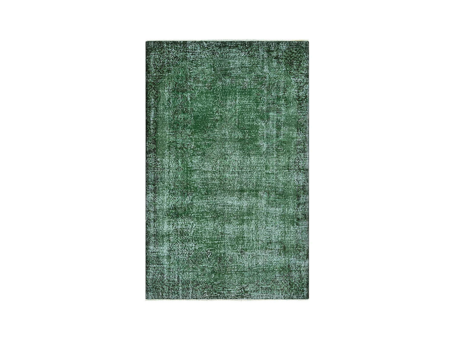 Tapis de laine 175x282 vert Ultra Vintage