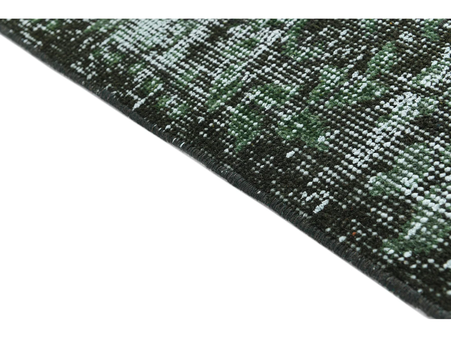 Tapis de laine 175x282 vert Ultra Vintage