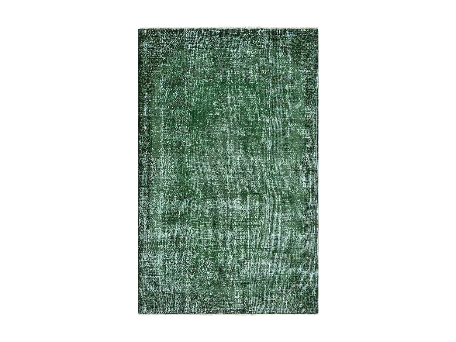 Tapis de laine 175x282 vert Ultra Vintage