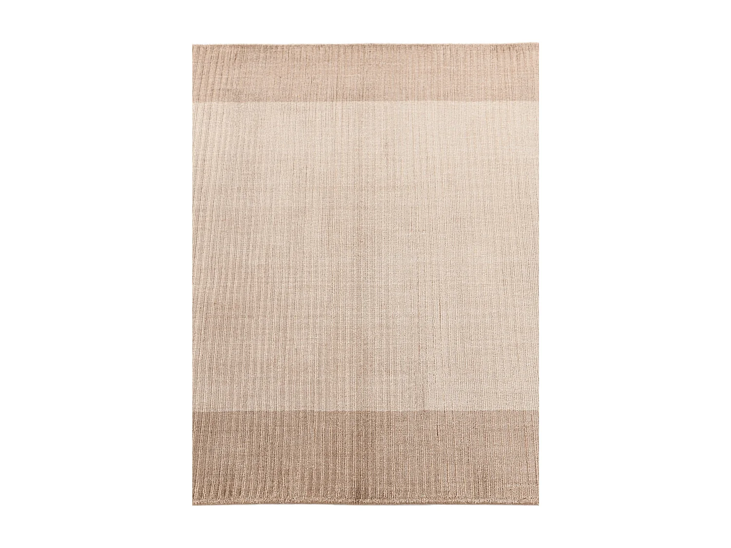 Tapis de couloir en laine 81x203 brun Darya