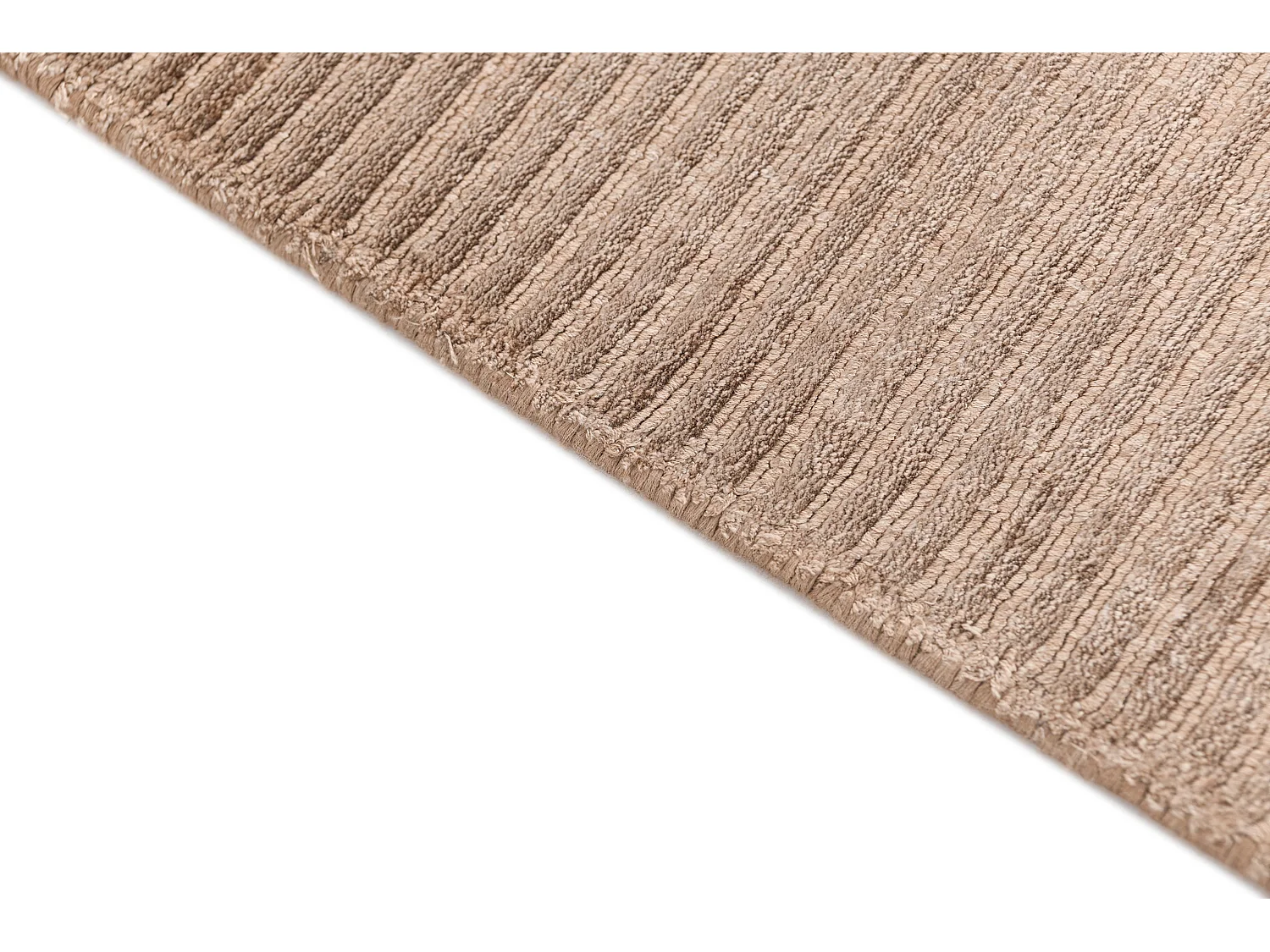 Tapis de couloir en laine 81x203 brun Darya