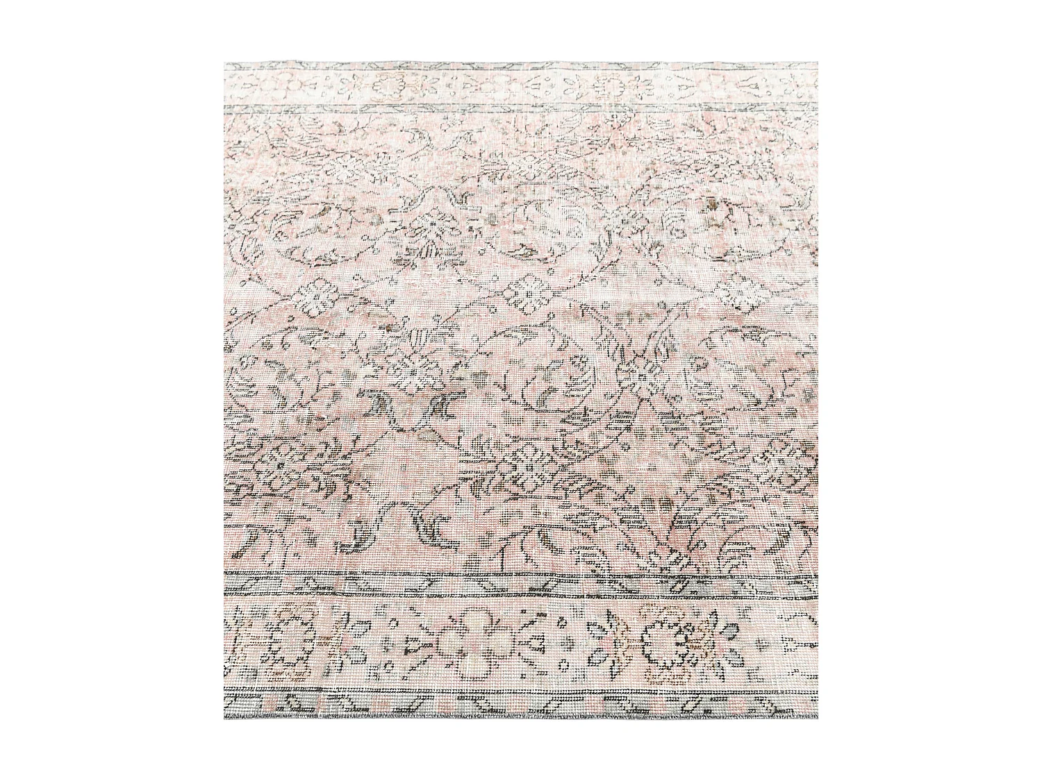 Tappeto in lana 155x249 beige Ultra Vintage