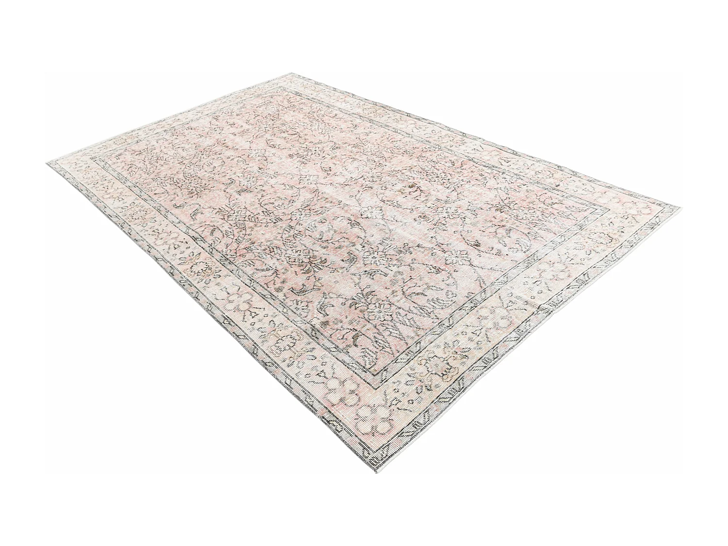 Tapis de laine 155x249 beige Ultra Vintage
