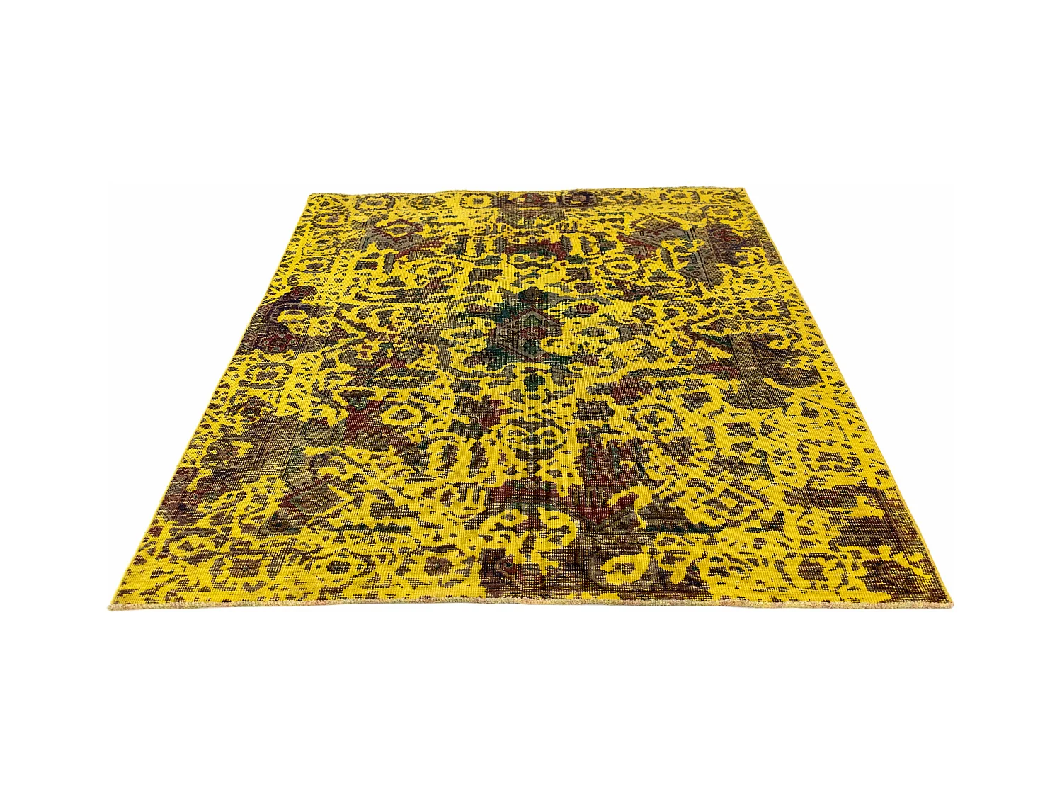 Woltapijt 176x137 Geel Vintage Royal