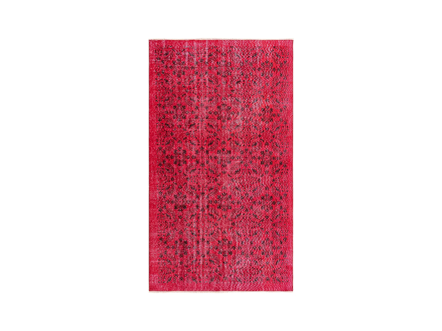 Tapis de laine 147x257 rouge Ultra Vintage