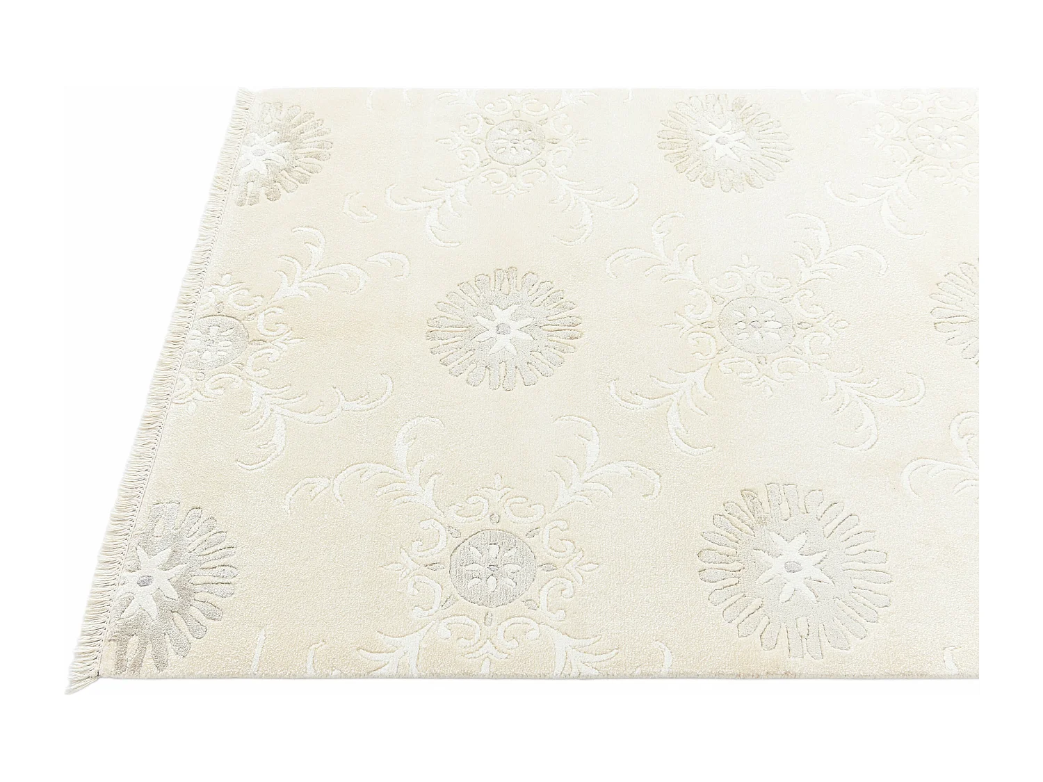 Tapis de laine 117x183 beige Darya