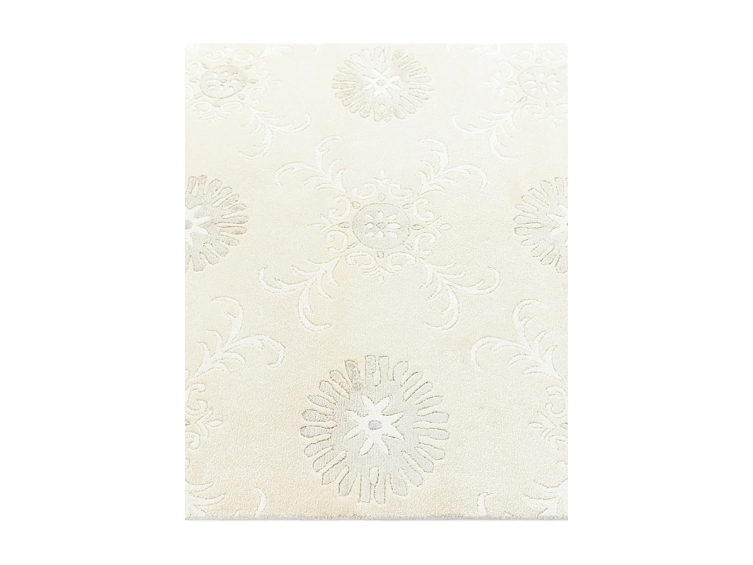 Tapis de laine 117x183 beige Darya